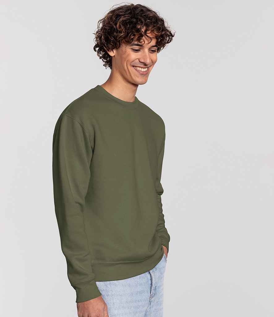 Fruit of the Loom Fruit of the Loom Iconic Premium Set-In Sweatshirt Classic Olive