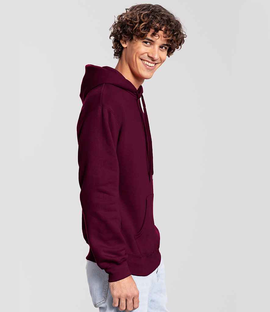 Fruit of the Loom Fruit of the Loom Iconic Premium Hooded Sweatshirt Burgundy