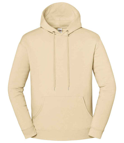 Fruit of the Loom Iconic Premium Hooded Sweatshirt in Desert Sand