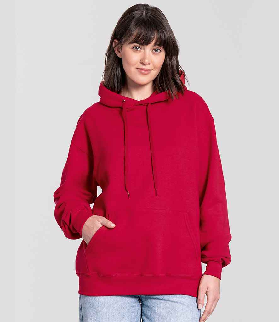 Fruit of the Loom Fruit of the Loom Iconic Premium Hooded Sweatshirt Red