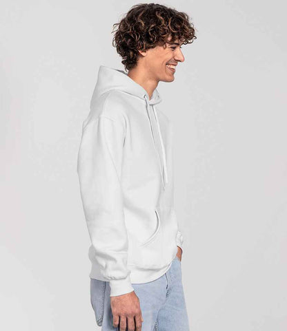 Fruit of the Loom Fruit of the Loom Iconic Premium Hooded Sweatshirt White