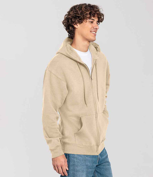 Fruit of the Loom Iconic Premium Hooded Sweat Jacket - model image