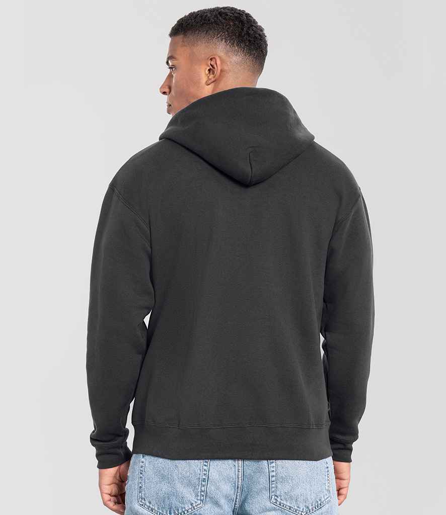 Fruit of the Loom Fruit of the Loom Iconic Premium Hooded Sweat Jacket Light Graphite