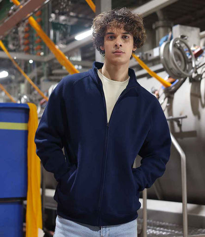 Fruit of the Loom Fruit of the Loom Iconic Premium Sweat Jacket Deep Navy