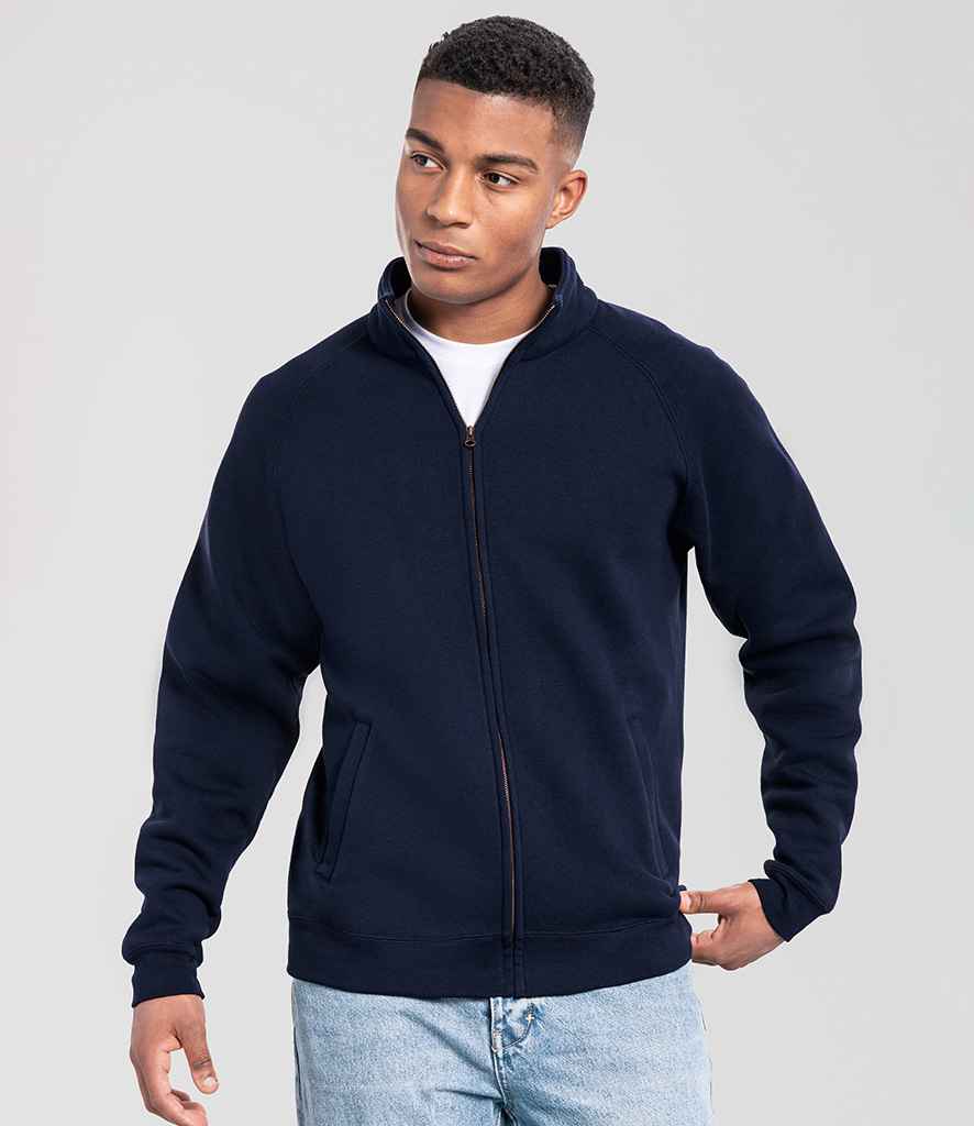 Fruit of the Loom Fruit of the Loom Iconic Premium Sweat Jacket Deep Navy