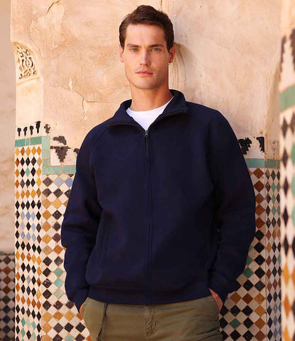 Fruit of the Loom Fruit of the Loom Iconic Premium Sweat Jacket Deep Navy