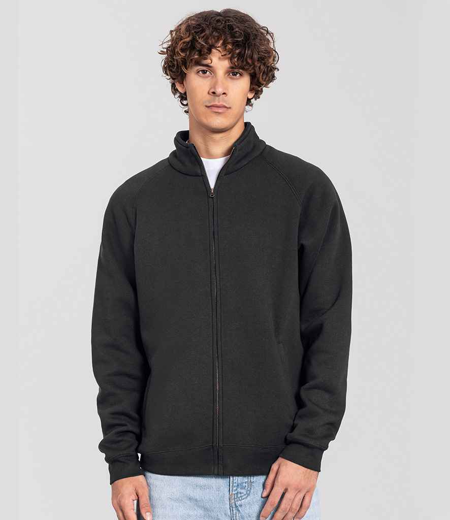 Fruit of the Loom Fruit of the Loom Iconic Premium Sweat Jacket Light Graphite
