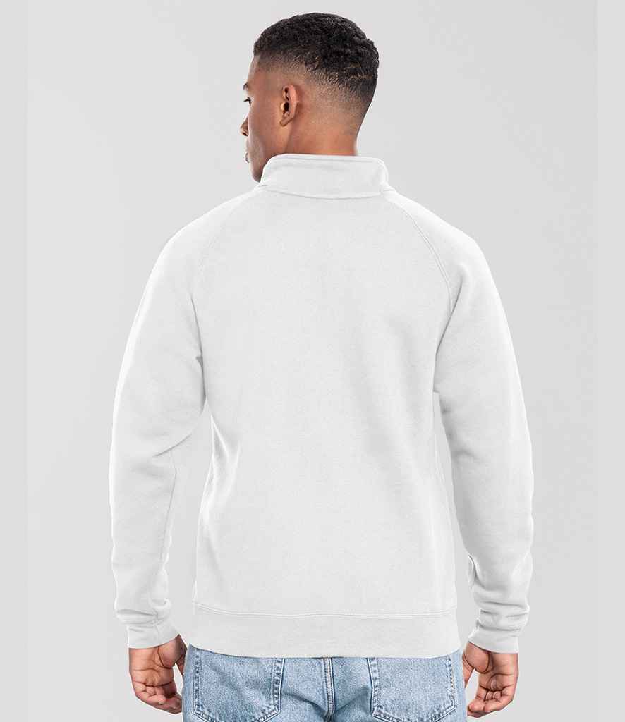 Fruit of the Loom Fruit of the Loom Iconic Premium Sweat Jacket White