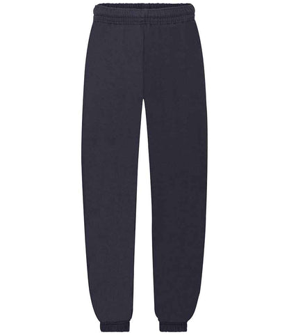 Fruit of the Loom Kids Elasticated Hem Jog Pants in Deep Navy