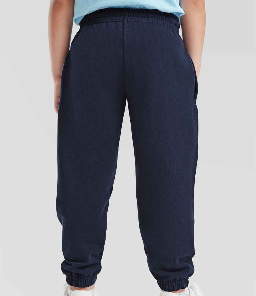 Fruit of the Loom Kids Elasticated Hem Jog Pants - model image