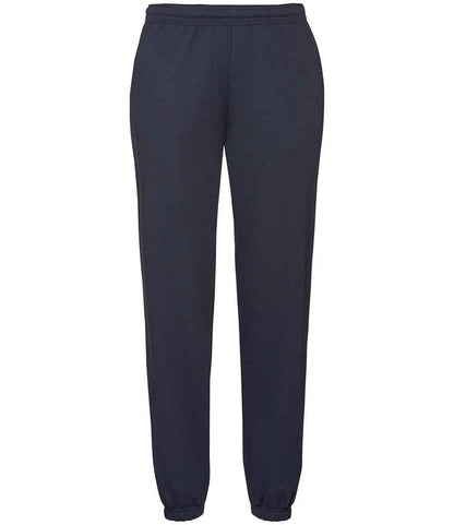 Fruit of the Loom Classic Elasticated Hem Jog Pants in Deep Navy