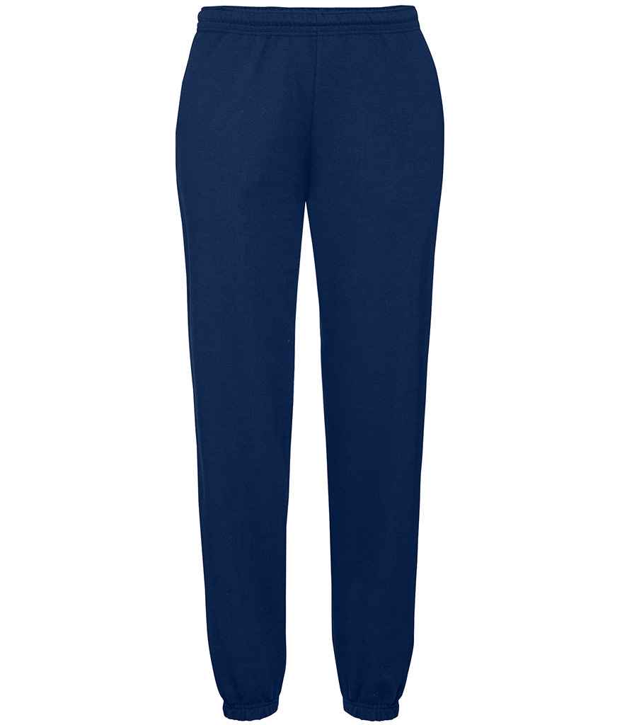 Fruit of the Loom Classic Elasticated Hem Jog Pants in Navy