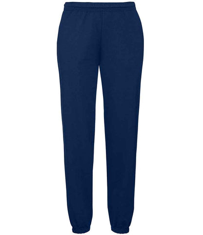 Fruit of the Loom Classic Elasticated Hem Jog Pants in Navy