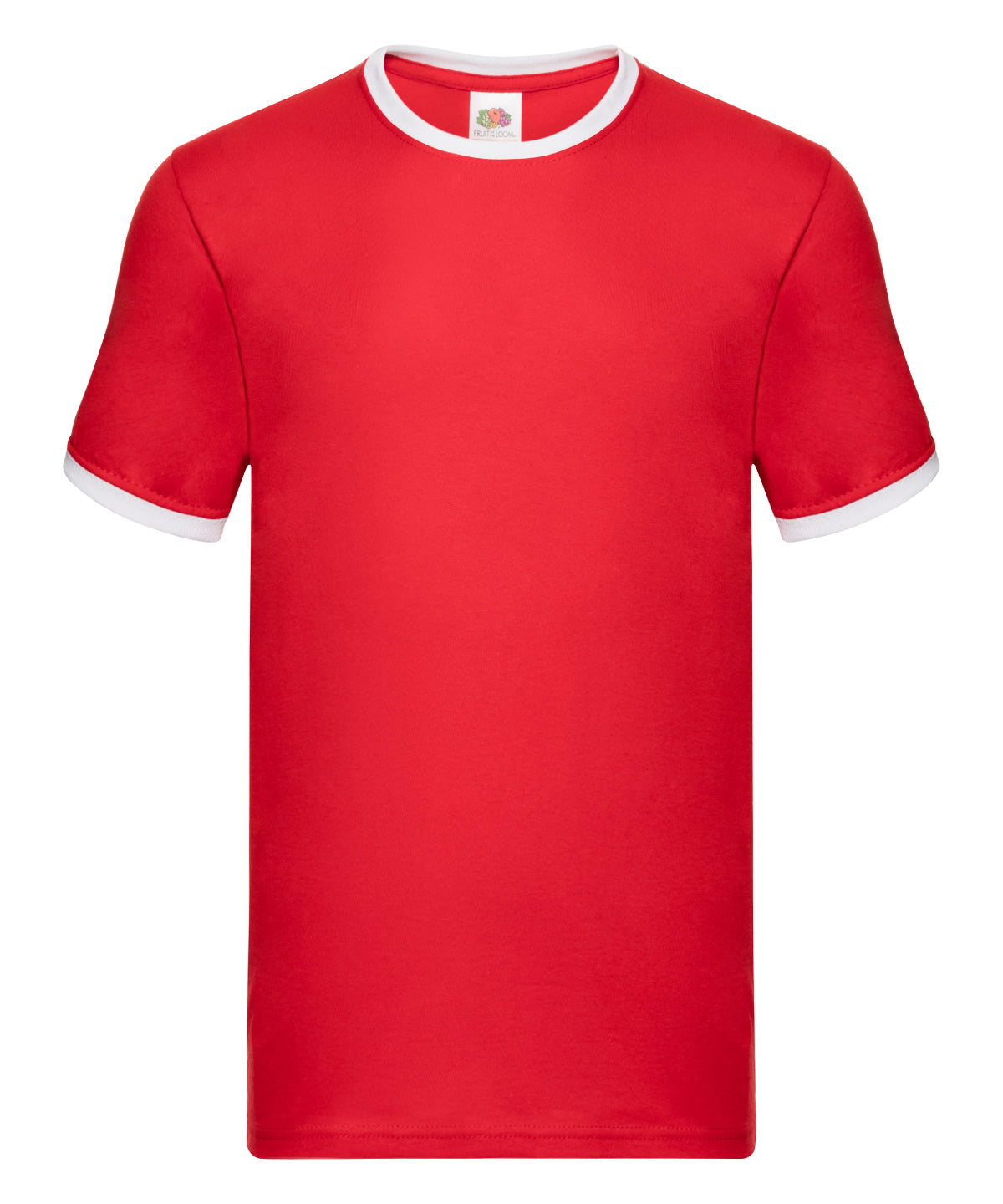Fruit of the Loom Ringer T Red/White