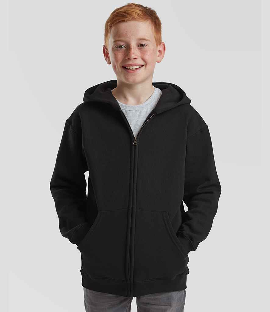 Fruit of the Loom Fruit of the Loom Kids Classic Zip Hooded Sweatshirt