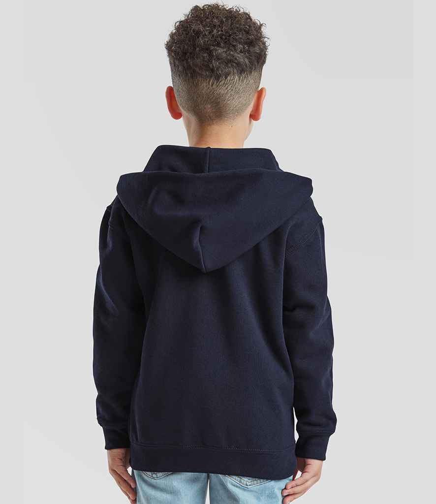 Fruit of the Loom Fruit of the Loom Kids Classic Zip Hooded Sweatshirt Deep Navy