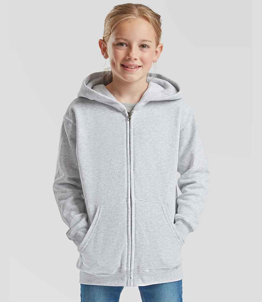 Fruit of the Loom Kids Classic Zip Hooded Sweatshirt