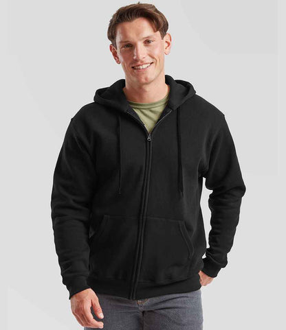 Fruit of the Loom Fruit of the Loom Classic Zip Hooded Sweatshirt Black