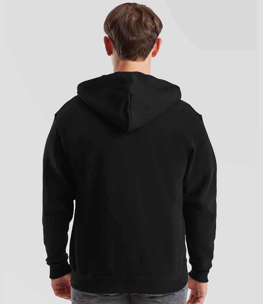 Fruit of the Loom Fruit of the Loom Classic Zip Hooded Sweatshirt Black