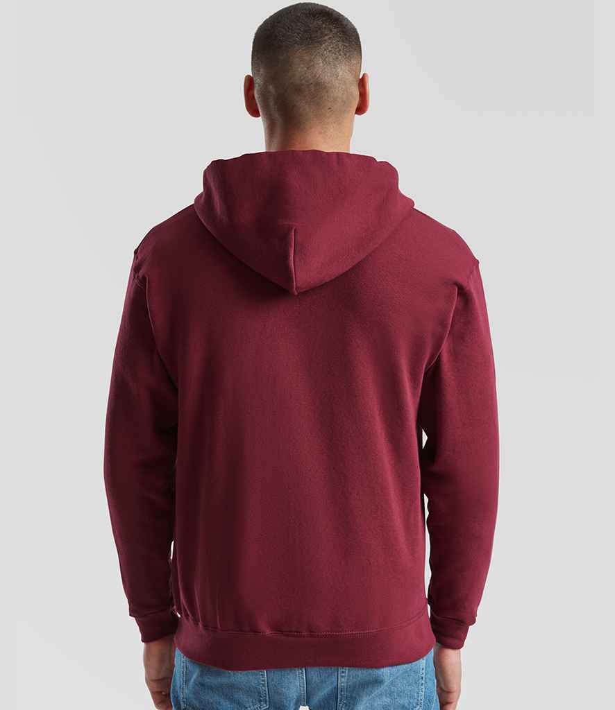 Fruit of the Loom Fruit of the Loom Classic Zip Hooded Sweatshirt Burgundy