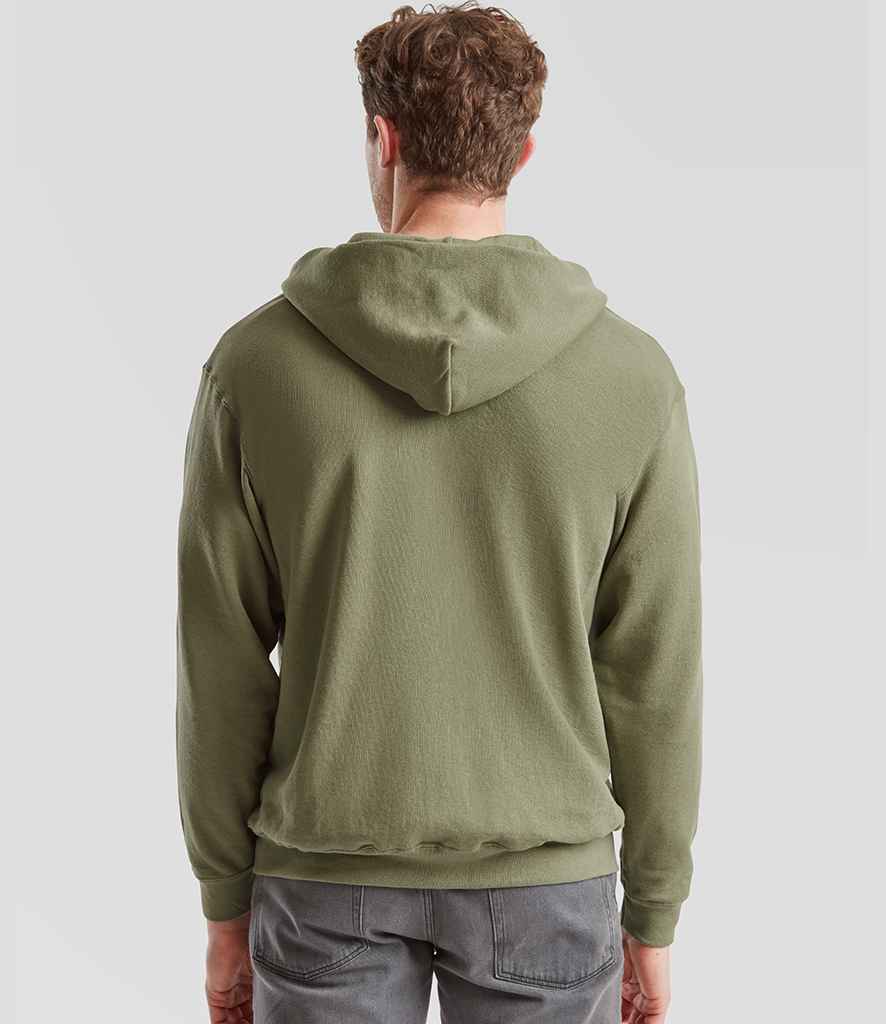 Fruit of the Loom Fruit of the Loom Classic Zip Hooded Sweatshirt Classic Olive