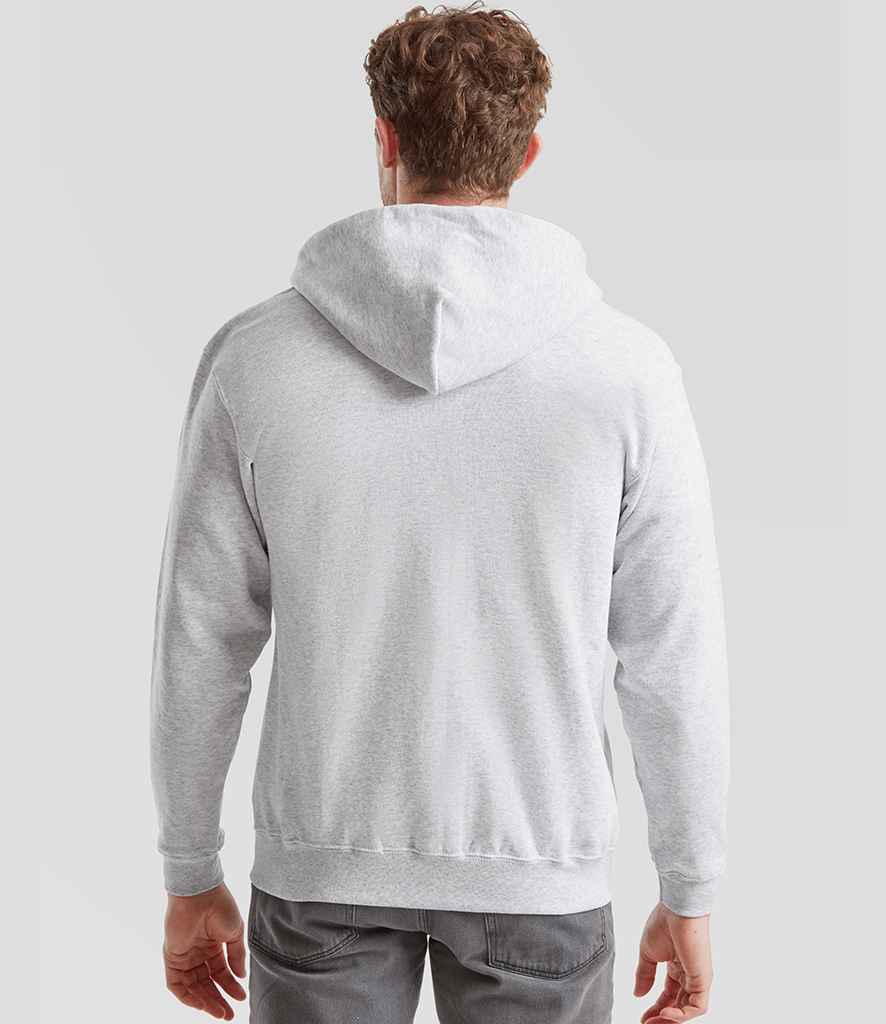 Fruit of the Loom Fruit of the Loom Classic Zip Hooded Sweatshirt Heather Grey
