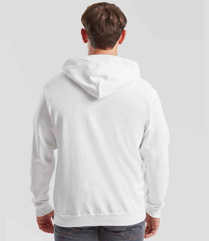 Fruit of the Loom Fruit of the Loom Classic Zip Hooded Sweatshirt White