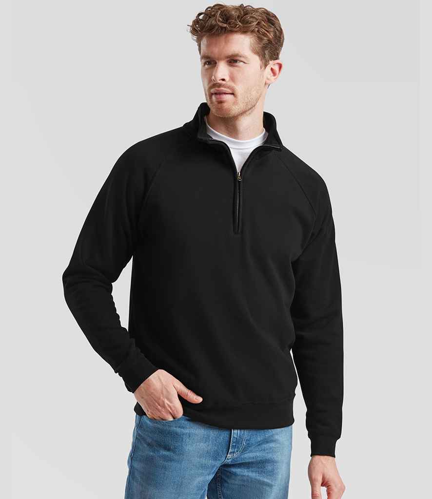 Fruit of the Loom Fruit of the Loom Classic Zip Neck Sweatshirt