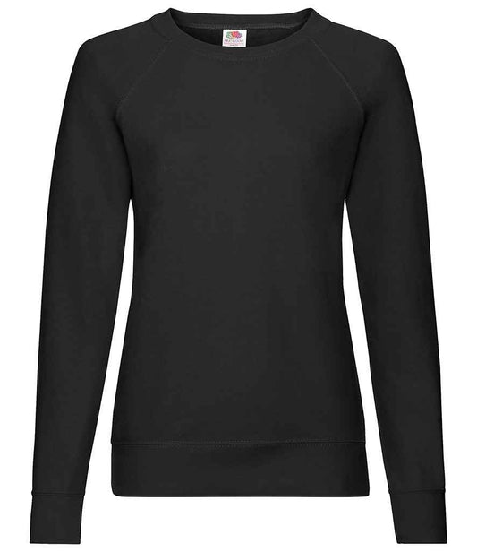 Fruit of the Loom Fruit of the Loom Lady Fit Lightweight Raglan Sweatshirt