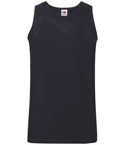 Fruit of the Loom Athletic Vest in Deep Navy