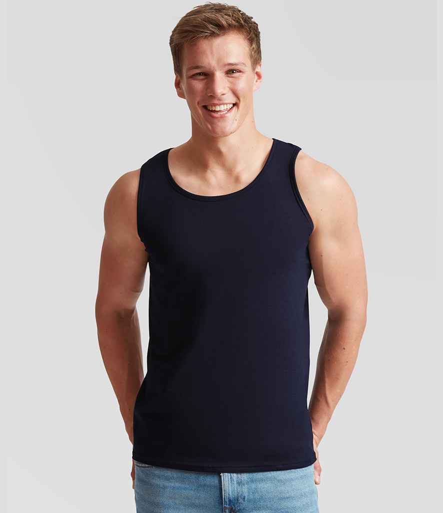 Fruit of the Loom Fruit of the Loom Athletic Vest Deep Navy