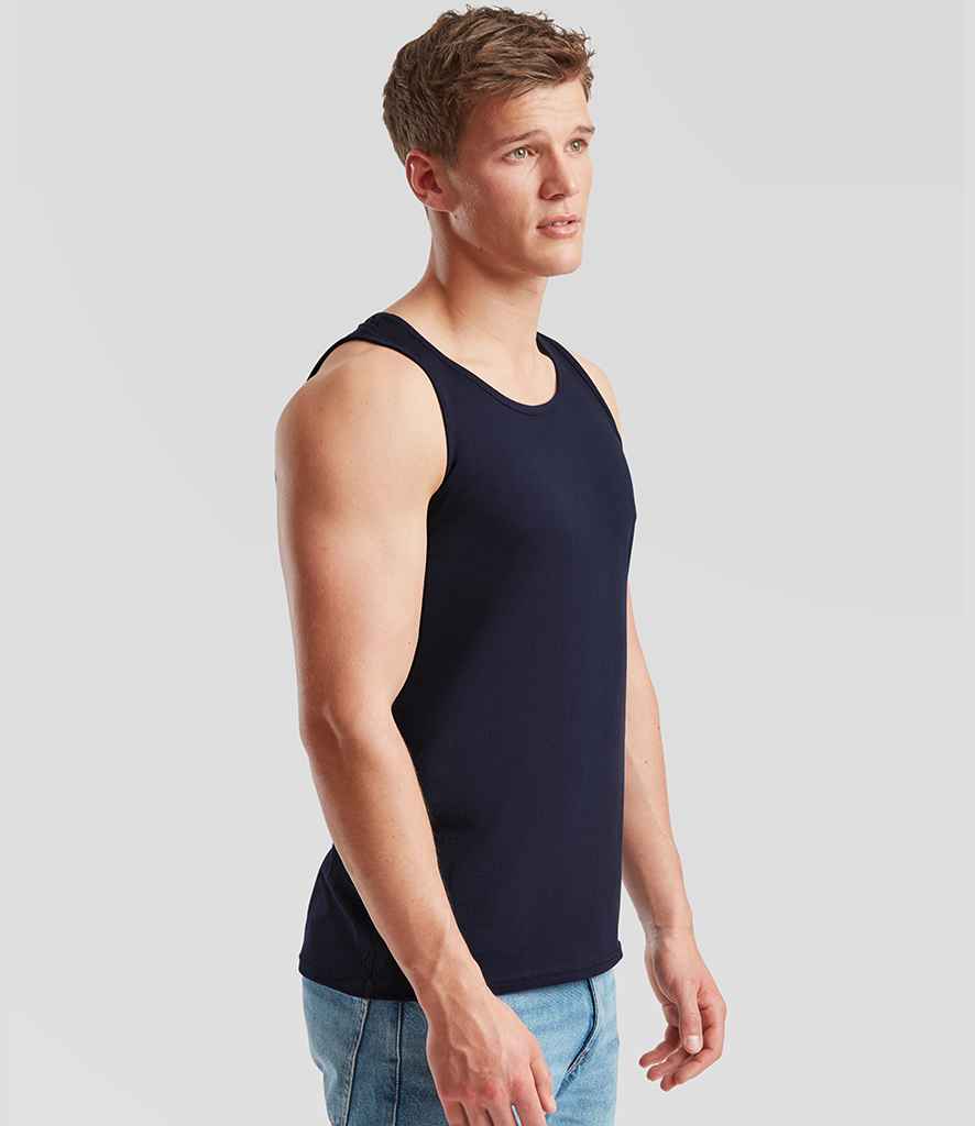Fruit of the Loom Fruit of the Loom Athletic Vest Deep Navy