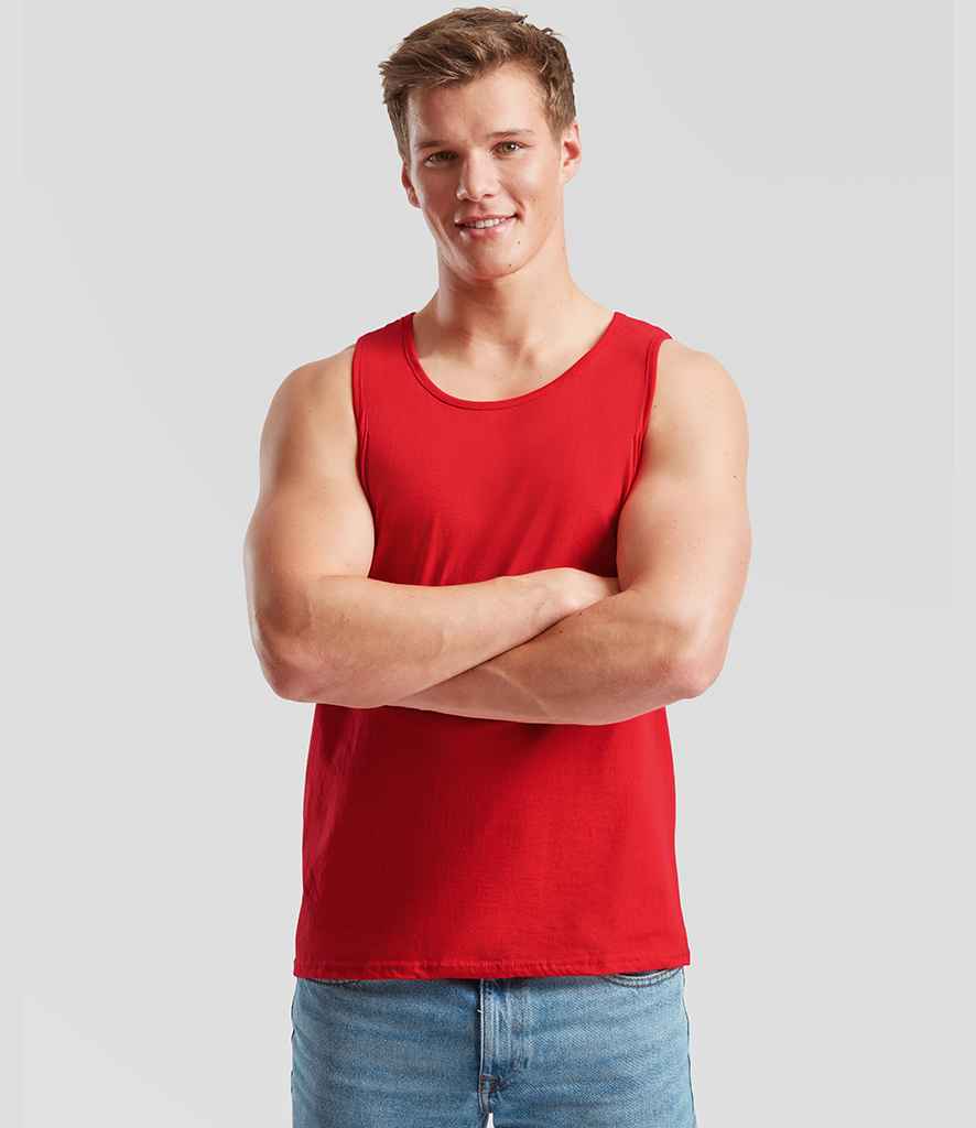 Fruit of the Loom Fruit of the Loom Athletic Vest Red