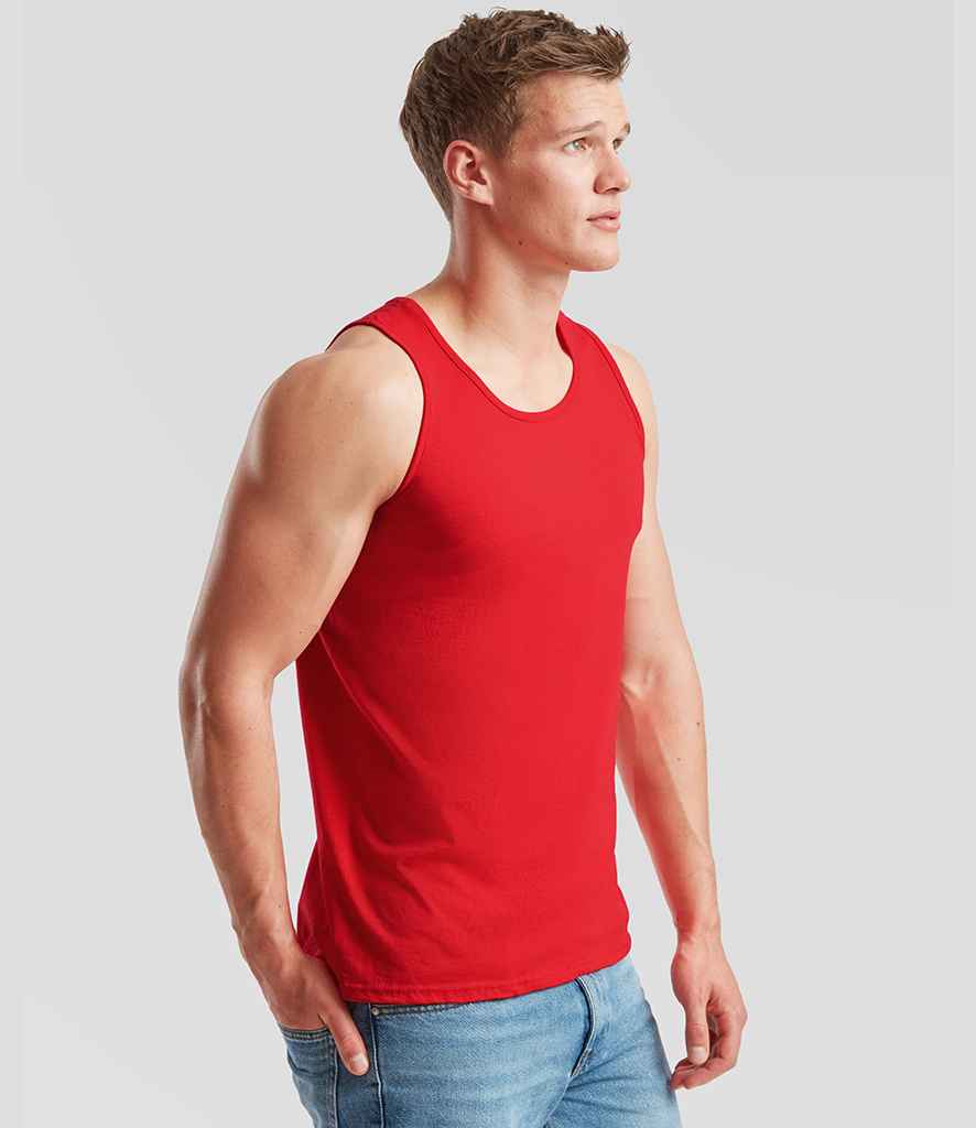Fruit of the Loom Fruit of the Loom Athletic Vest Red