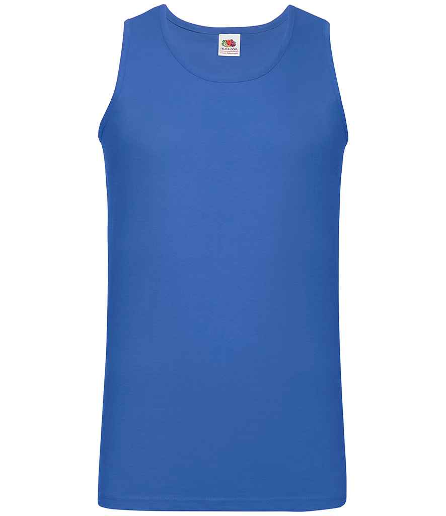 Fruit of the Loom Athletic Vest in Royal Blue