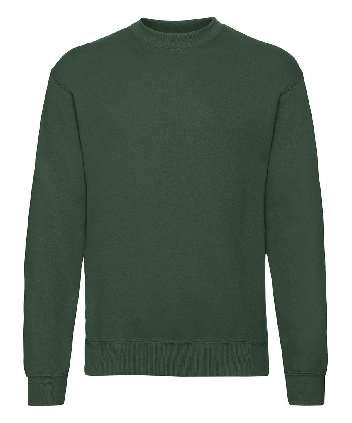 Fruit of the Loom Classic 80/20 set-in sweatshirt Bottle Green*