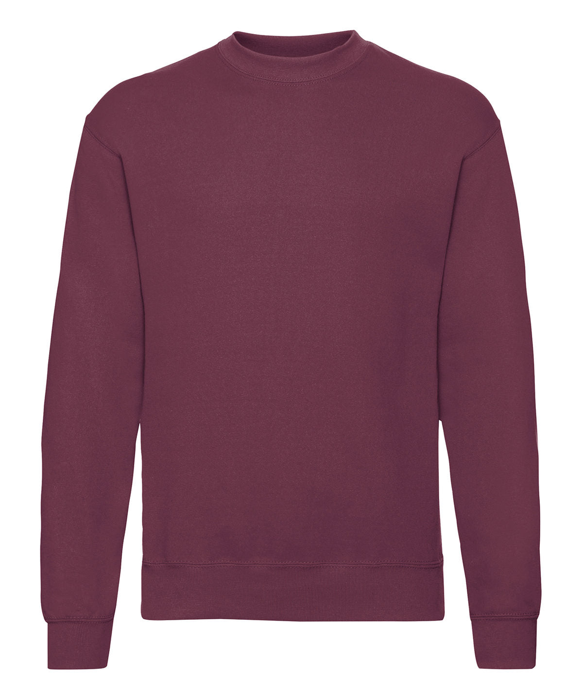 Fruit of the Loom Classic 80/20 set-in sweatshirt Burgundy*