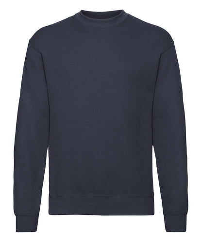 Fruit of the Loom Classic 80/20 set-in sweatshirt Deep Navy*†△