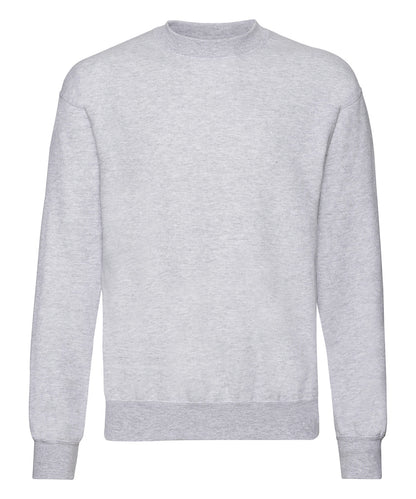 Fruit of the Loom Classic 80/20 set-in sweatshirt Heather Grey*†△