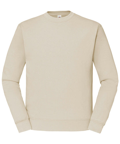 Fruit of the Loom Classic 80/20 set-in sweatshirt Natural