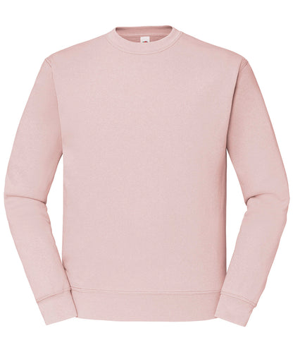 Fruit of the Loom Classic 80/20 set-in sweatshirt Powder Rose