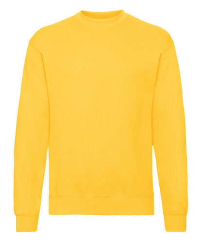Fruit of the Loom Classic 80/20 set-in sweatshirt Sunflower*
