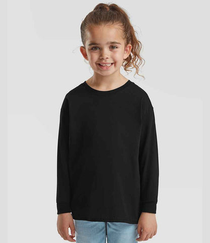 Fruit of the Loom Fruit of the Loom Kids Long Sleeve Value T-Shirt