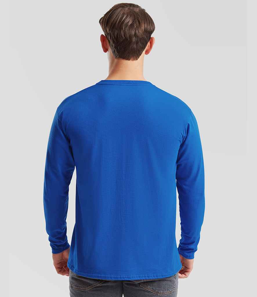 Fruit of the Loom Long Sleeve Value T-Shirt - model image