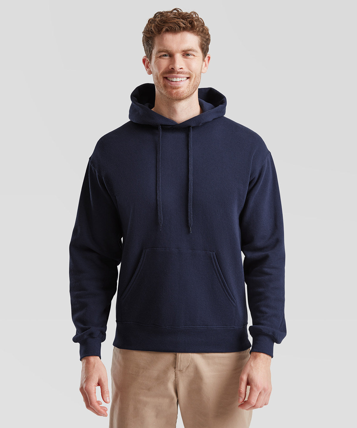 Fruit of the Loom Classic 80/20 hooded sweatshirt Azure Blue