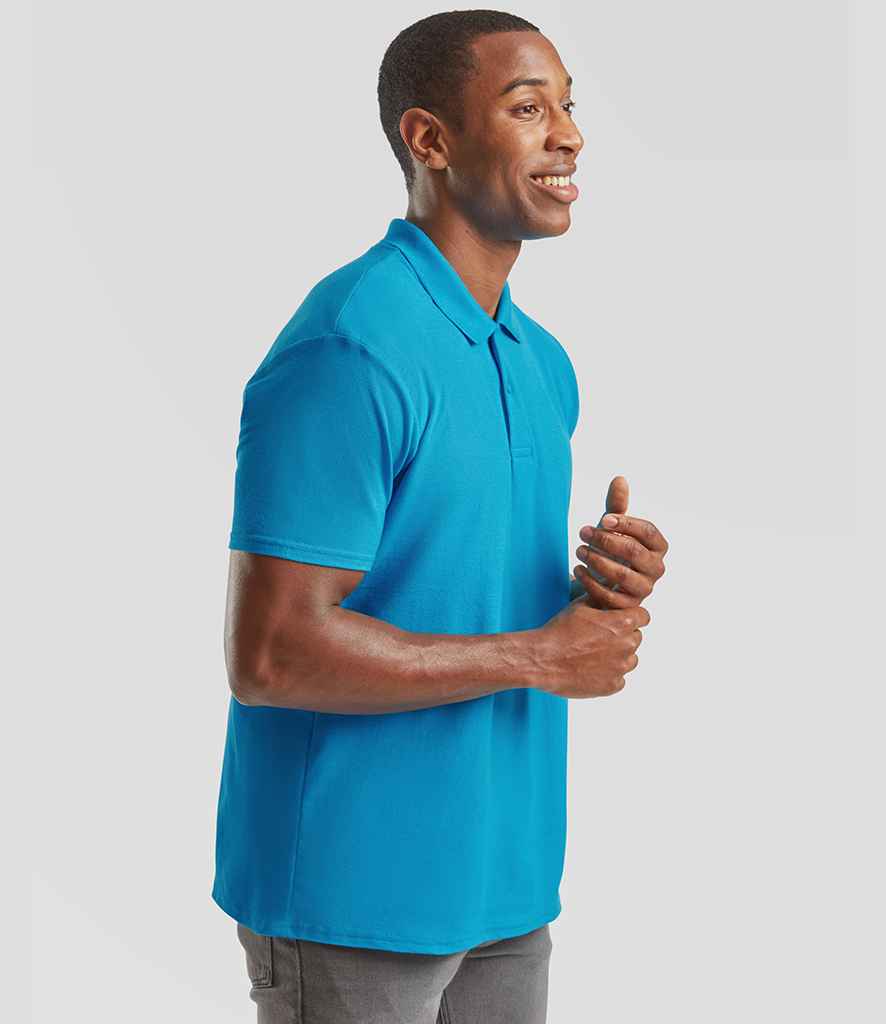 Fruit of the Loom Fruit of the Loom Original Piqué Polo Shirt Azure