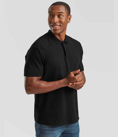 Fruit of the Loom Fruit of the Loom Original Piqué Polo Shirt Black