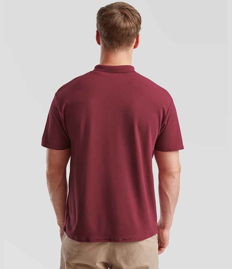 Fruit of the Loom Fruit of the Loom Original Piqué Polo Shirt Burgundy