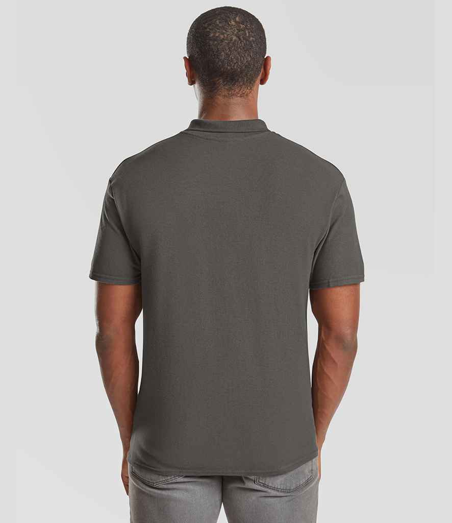Fruit of the Loom Fruit of the Loom Original Piqué Polo Shirt Light Graphite