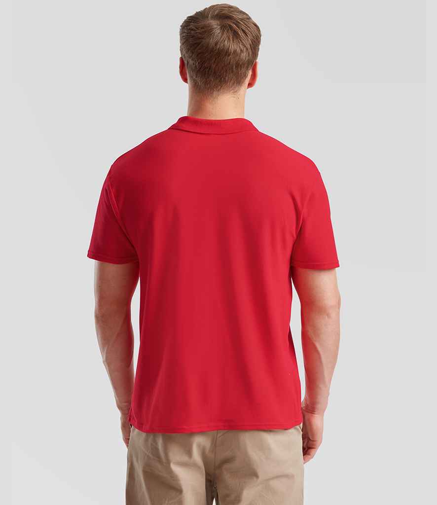 Fruit of the Loom Fruit of the Loom Original Piqué Polo Shirt Red